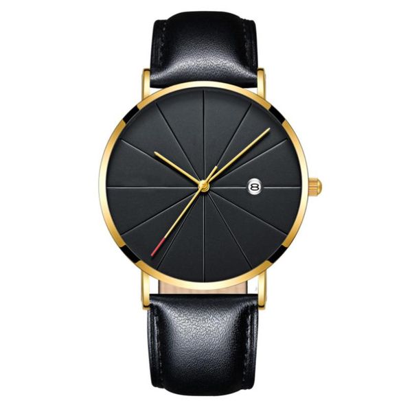 wristwatches fashion simple design leather strap quartz wrist watch men women ultra-thin calendar high-end business black clocks, Slivery;brown
wristwatches fashion simple design leather strap quartz wrist watch men women ultra-thin calendar high-end business black clocks, Slivery;brown