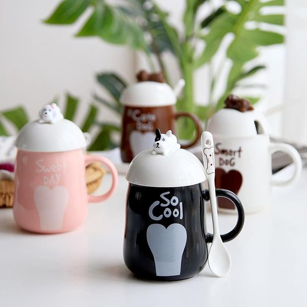 mug creative cartoon animal puppy ceramic cup with cover spoon art lovers coffee fashion men and women water mugs
mug creative cartoon animal puppy ceramic cup with cover spoon art lovers coffee fashion men and women water mugs