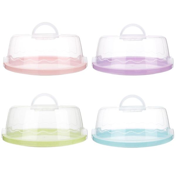 portable plastic round cake box cupcake dessert container case sealing handheld carrier wedding birthday kitchen supplies gift wrap
portable plastic round cake box cupcake dessert container case sealing handheld carrier wedding birthday kitchen supplies gift wrap