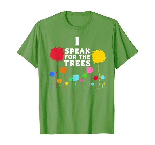 i speak for the trees - science earth day t-shirt, White;black
i speak for the trees - science earth day t-shirt, White;black