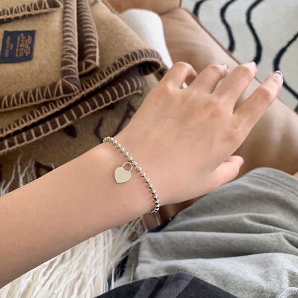 korean simple love lock ball beads 925 sterling silver bracelet ins female fashion all-match niche design hand jewelry, Golden;silver
korean simple love lock ball beads 925 sterling silver bracelet ins female fashion all-match niche design hand jewelry, Golden;silver