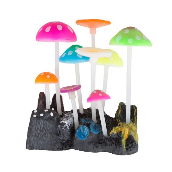 aquarium decorations glowing effect artificial mushroom for fish tank decoration ornament
aquarium decorations glowing effect artificial mushroom for fish tank decoration ornament