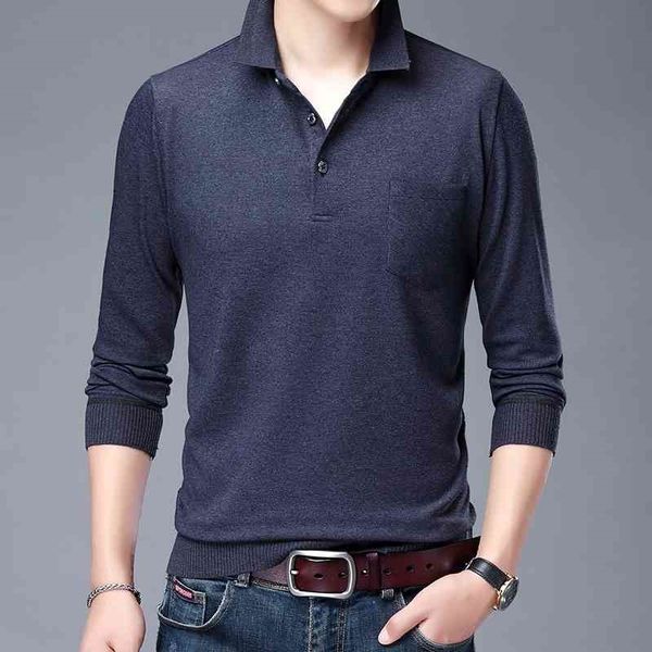 new fashion brand designer plain polo shirt men long sleeve turn down collar casual mens clothing 210401, White;black
new fashion brand designer plain polo shirt men long sleeve turn down collar casual mens clothing 210401, White;black