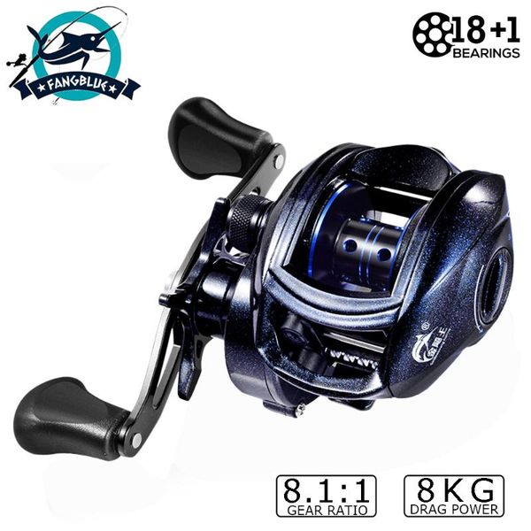 baitcasting fishing reel 8.1:1 high speed 18+1bb starry blue wheel 8kg drag bass saltwater magnetic brakes coil reels
baitcasting fishing reel 8.1:1 high speed 18+1bb starry blue wheel 8kg drag bass saltwater magnetic brakes coil reels