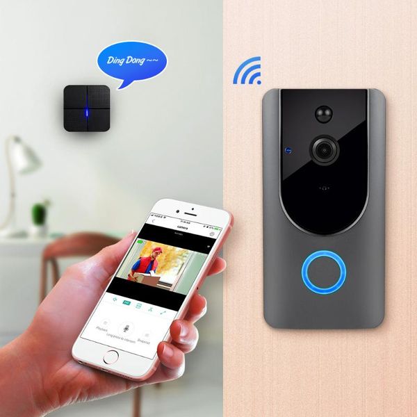 wifi doorbell camera outdoor wireless video two-way audio visible intercom system night vision door phone deurbel doorbells
wifi doorbell camera outdoor wireless video two-way audio visible intercom system night vision door phone deurbel doorbells