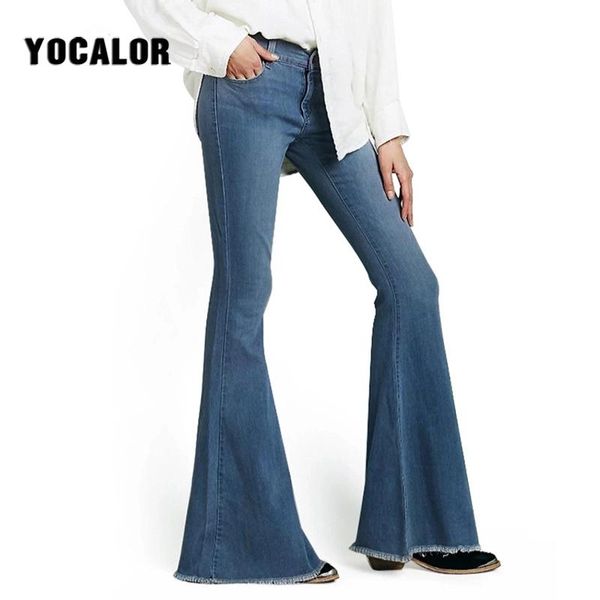high waist flare jeans women bleached bell bottom skinny woman female wide leg pants denim pantalon femme basic vintage women's, Blue
high waist flare jeans women bleached bell bottom skinny woman female wide leg pants denim pantalon femme basic vintage women's, Blue