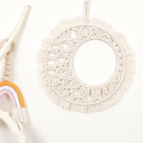 tapestries round macrame wall hanging boho tapestry handmade cotton woven home bedroom mandala bohemian ornament
tapestries round macrame wall hanging boho tapestry handmade cotton woven home bedroom mandala bohemian ornament