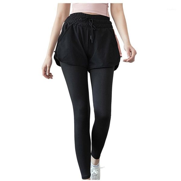 yoga outfit spring sports pants women fake two-piece stretch running training sport trousers autumn leisure streetwear
yoga outfit spring sports pants women fake two-piece stretch running training sport trousers autumn leisure streetwear