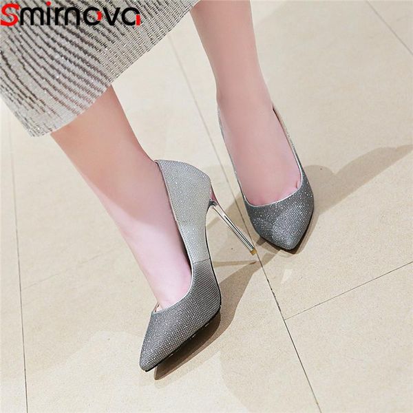 dress shoes smirnova 2021 pumps women pointed toe thin high heels mixed colors ladies prom wedding plus size 34-46, Black 
dress shoes smirnova 2021 pumps women pointed toe thin high heels mixed colors ladies prom wedding plus size 34-46, Black
