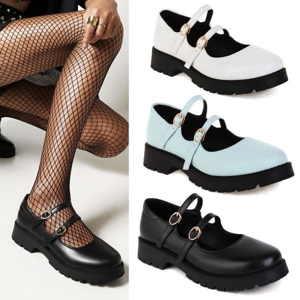 dress shoes lihuamao retro mary jane round toe ankle strap thick outsole platform party cosplay pumps lolita uniform, Black
dress shoes lihuamao retro mary jane round toe ankle strap thick outsole platform party cosplay pumps lolita uniform, Black