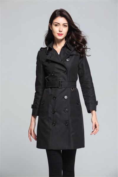 women's trench coats long classic windbreaker waterproof british high-end english style autumn winter gabadian solid color size coat l3, Tan;black
women's trench coats long classic windbreaker waterproof british high-end english style autumn winter gabadian solid color size coat l3, Tan;black