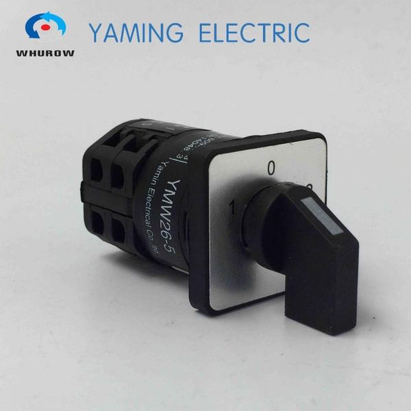 smart home control ymw26-5/2 rotary switch 3 postion 5a 2 poles 8 terminals universal changeover cam silver contact
smart home control ymw26-5/2 rotary switch 3 postion 5a 2 poles 8 terminals universal changeover cam silver contact