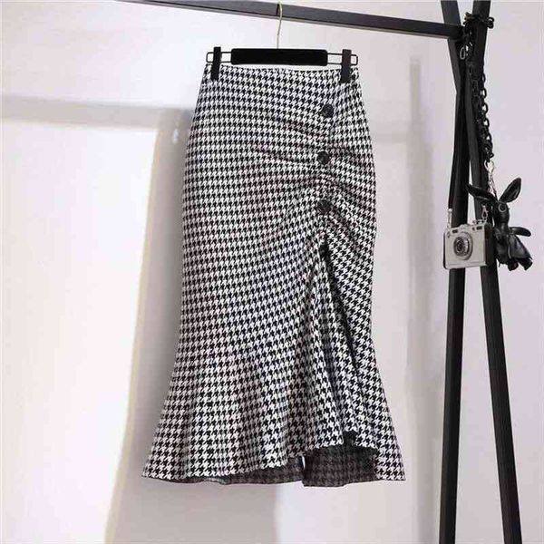 autumn and winter high waist tartan skirt split women woman skirts faldas jupe, Black
autumn and winter high waist tartan skirt split women woman skirts faldas jupe, Black