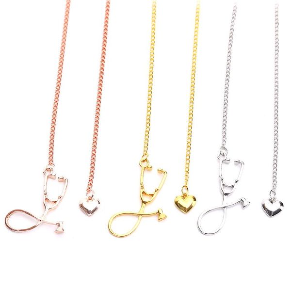 pendant necklaces 1pc equipment heart stethoscope necklace nursing jewelry graduation gifts student bijoux femme, Silver
pendant necklaces 1pc equipment heart stethoscope necklace nursing jewelry graduation gifts student bijoux femme, Silver