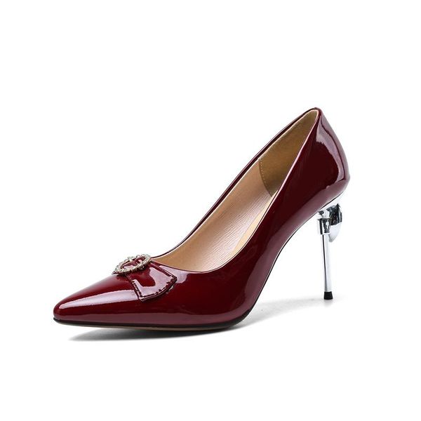dress shoes elegant fashion women pumps classic ladies high heels 9cm pointed wedding party single woman plus size 33-50 ym-160, Black
dress shoes elegant fashion women pumps classic ladies high heels 9cm pointed wedding party single woman plus size 33-50 ym-160, Black