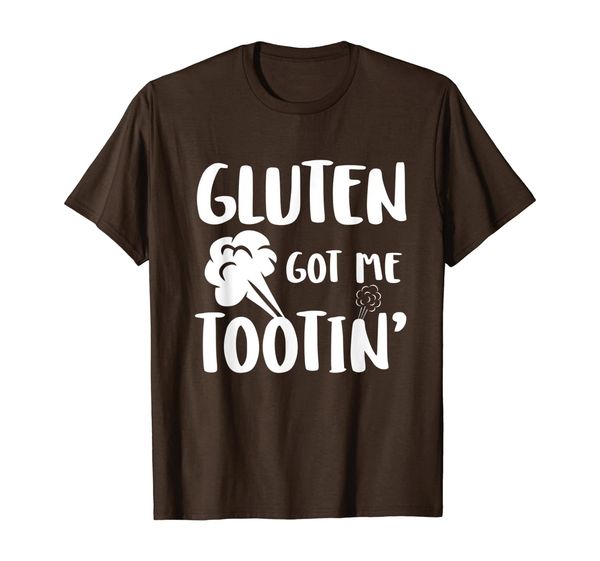 Gluten got me Tootin T shirt, Mainly pictures