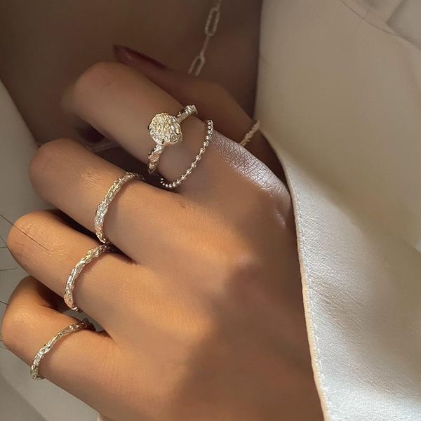 wedding rings fashion personality index finger ring korean tin foil texture pattern round bead chain adjustable open for women jewelry, Slivery;golden
wedding rings fashion personality index finger ring korean tin foil texture pattern round bead chain adjustable open for women jewelry, Slivery;golden