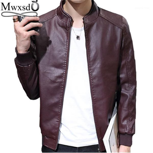 men's fur & faux mwxs brand autumn winter men pu leather jackets male slim fit motorcycle zipper jacket jaqueta de couro chaqueta, Black
men's fur & faux mwxs brand autumn winter men pu leather jackets male slim fit motorcycle zipper jacket jaqueta de couro chaqueta, Black