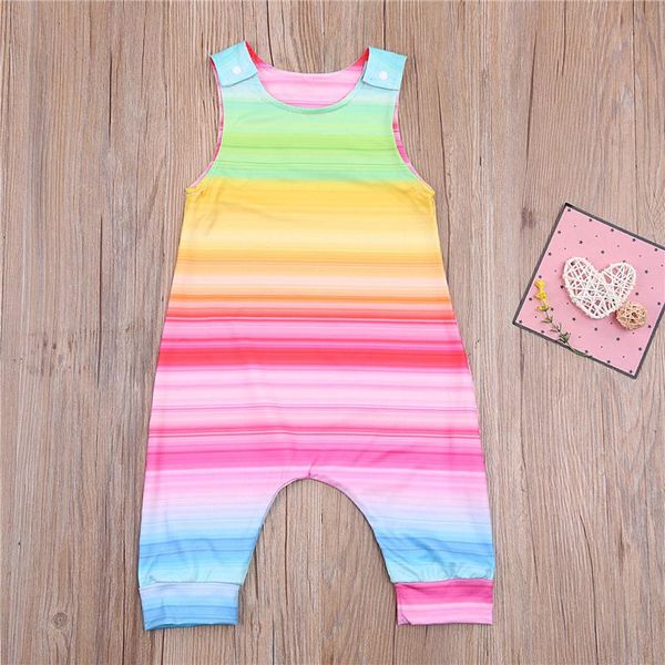 jumpsuits fashion clothing costume for babies born girl boy sleeveless jumpsuit multicolor rainbow print pattern round collar, Blue
jumpsuits fashion clothing costume for babies born girl boy sleeveless jumpsuit multicolor rainbow print pattern round collar, Blue