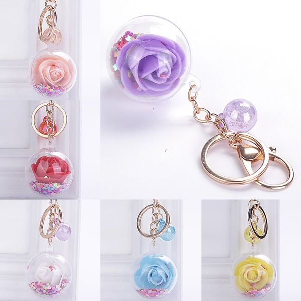 cute preserved eternal rose flower sequins keychain for women men rose sequins fashion key ring holder pu rope pendant key chain, Slivery;golden
cute preserved eternal rose flower sequins keychain for women men rose sequins fashion key ring holder pu rope pendant key chain, Slivery;golden