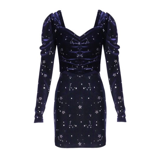 navy blue black star velvet long sleeve mini short pencil dress v neck print winter autumn elegant d0828 210514, Black;gray
navy blue black star velvet long sleeve mini short pencil dress v neck print winter autumn elegant d0828 210514, Black;gray