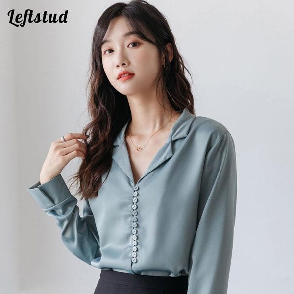 women's blouses & shirts spot autumn long-sleeved 2021 korean fashion temperament all-match shirt sleeve chiffon top, White
women's blouses & shirts spot autumn long-sleeved 2021 korean fashion temperament all-match shirt sleeve chiffon top, White