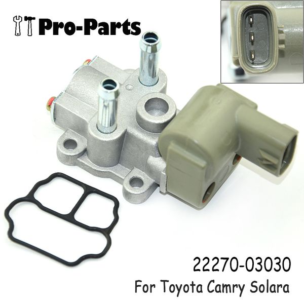 22270-03030 2227003030 idle air control valve for camry 00-96 solara 2000 4cyl 2.2l 22270-74340
22270-03030 2227003030 idle air control valve for camry 00-96 solara 2000 4cyl 2.2l 22270-74340