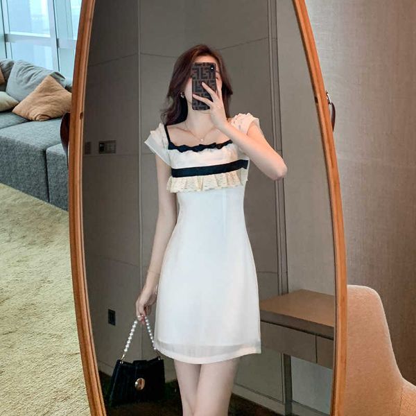 summer 2021 product sweet age reducing jumpsuit short skirt women's close waist drs white high slim, Black
summer 2021 product sweet age reducing jumpsuit short skirt women's close waist drs white high slim, Black