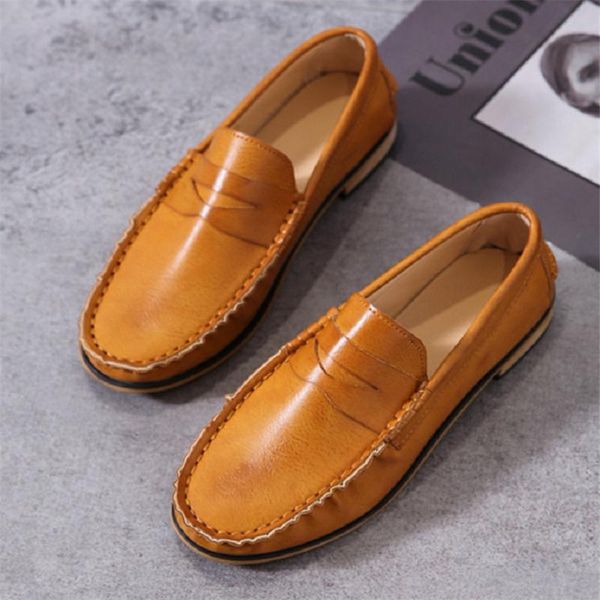 autumn style mens loafers for wedding party dance black brown leather slip on men's dress shoes casual business unisex
autumn style mens loafers for wedding party dance black brown leather slip on men's dress shoes casual business unisex