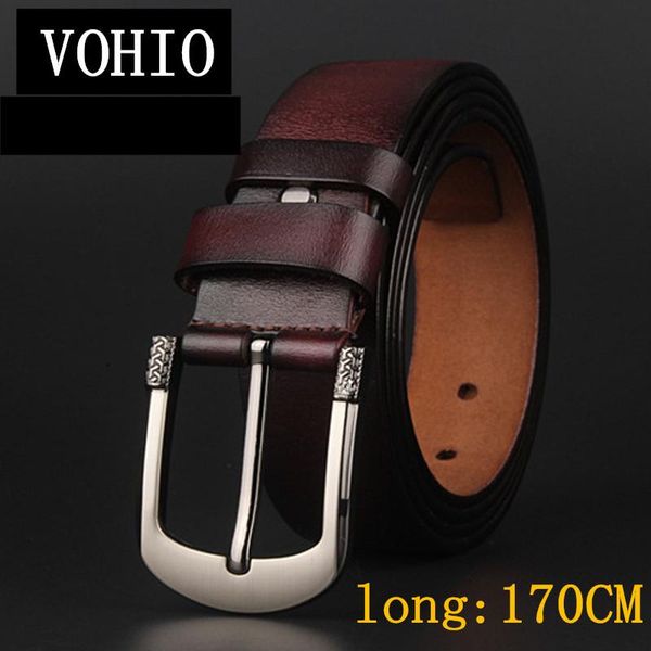fashion style men's leather lengthened the size 170cm height mans belt pin buckle mens belts luxury jeans wide3.7, Black;brown
fashion style men's leather lengthened the size 170cm height mans belt pin buckle mens belts luxury jeans wide3.7, Black;brown