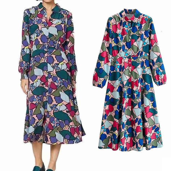 rompers female printing shirt style down collar thin chic dress long mujer, Black;white
rompers female printing shirt style down collar thin chic dress long mujer, Black;white