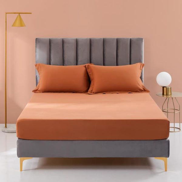 sheets & sets 1pc bed sheet for solid color 100% cotton fitted set single linen with elastic band
sheets & sets 1pc bed sheet for solid color 100% cotton fitted set single linen with elastic band