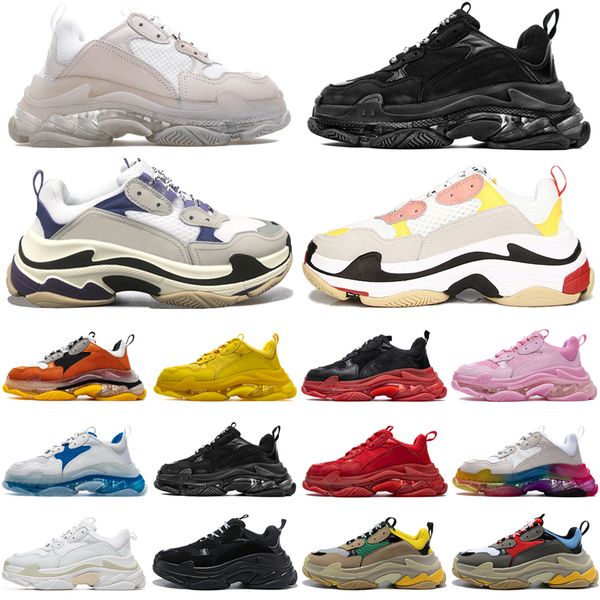 triple s casual shoes clear sole men women designer sneakers chaussures 17fw paris vintage dad shoe crystal bottom white black yellow red 36
triple s casual shoes clear sole men women designer sneakers chaussures 17fw paris vintage dad shoe crystal bottom white black yellow red 36