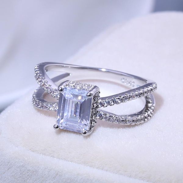 wedding rings caoshi fashion square zirconia x shape cross ring for women propose marriage delicate micro paved cz stone trendy high quality, Slivery;golden
wedding rings caoshi fashion square zirconia x shape cross ring for women propose marriage delicate micro paved cz stone trendy high quality, Slivery;golden