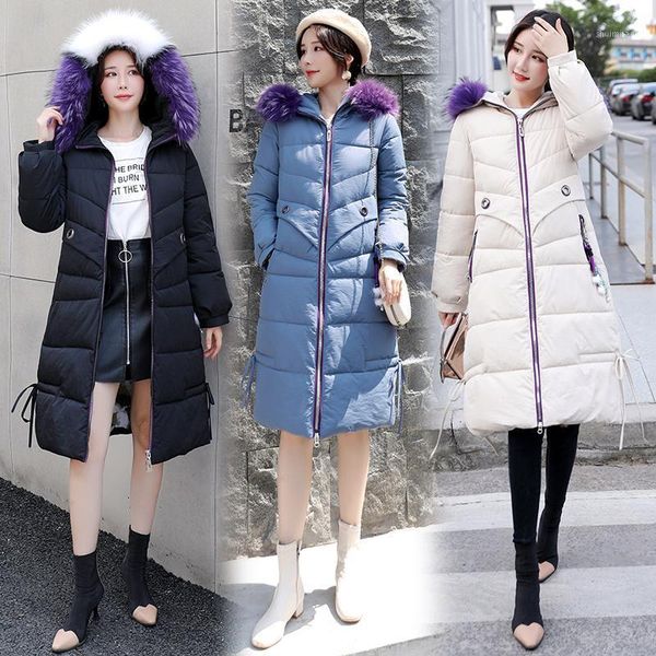 women's down & parkas winter jacket women nice female parka coat feminina long slim hooded cotton 2xl, Black
women's down & parkas winter jacket women nice female parka coat feminina long slim hooded cotton 2xl, Black