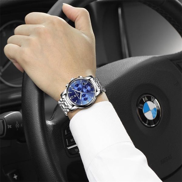 wristwatches watch men's sports shi ying non-mechanical waterproof fashion belt luminous pure steel band wrist, Slivery;brown
wristwatches watch men's sports shi ying non-mechanical waterproof fashion belt luminous pure steel band wrist, Slivery;brown