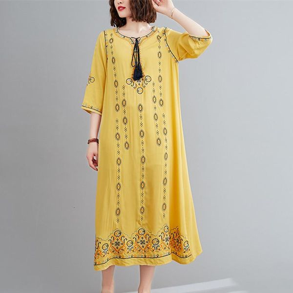 casual dresses arrival fashion spring summer dress tassel embroidery holiday travel beach women long vintage maxi 2jb6, Black;gray
casual dresses arrival fashion spring summer dress tassel embroidery holiday travel beach women long vintage maxi 2jb6, Black;gray