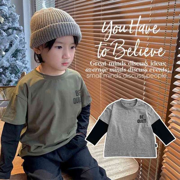chao bao cabin spring new childhood casual long sleeve letter t-shirt bottoming shirt men's fake two round neck sports, Blue;red
chao bao cabin spring new childhood casual long sleeve letter t-shirt bottoming shirt men's fake two round neck sports, Blue;red