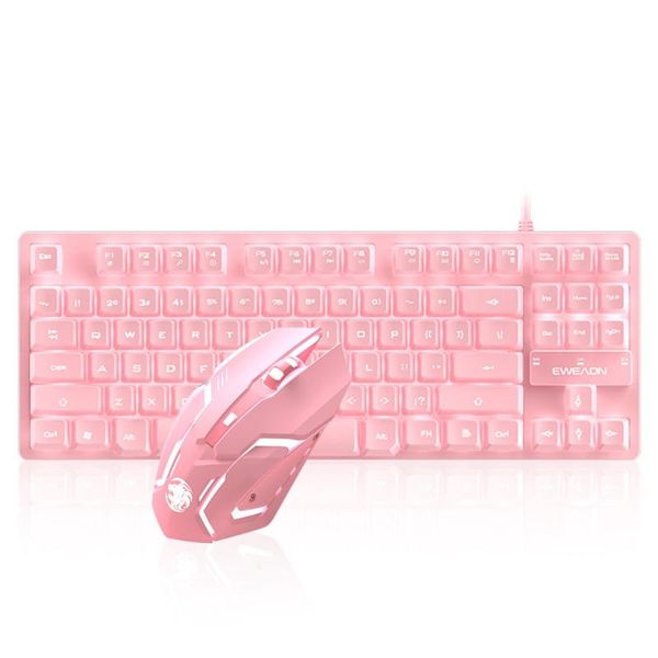 keyboards 67ja 87key usb wired gaming mechanical keyboard with white backlit pretty girl pink quiet for desklap(mouse optional)
keyboards 67ja 87key usb wired gaming mechanical keyboard with white backlit pretty girl pink quiet for desklap(mouse optional)