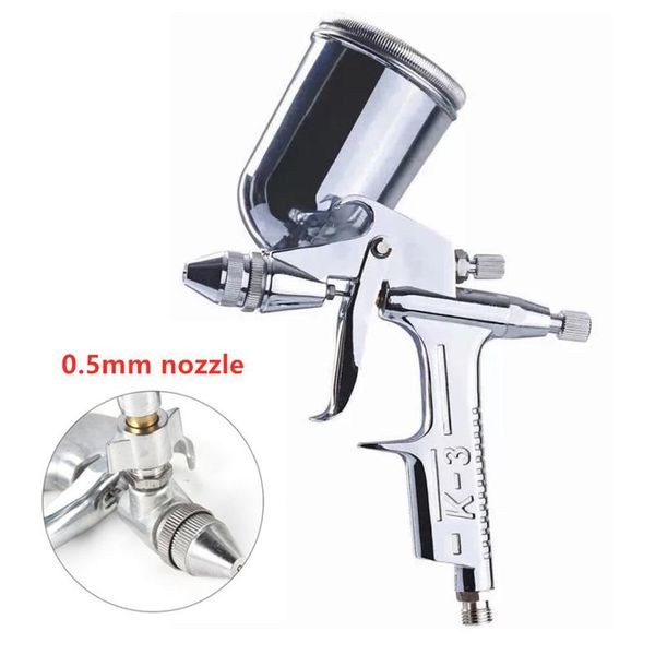 professional spray guns 125ml paint air brush gun 0.5mm nozzle sprayer atomizer airbrush tool with hopper for cars
professional spray guns 125ml paint air brush gun 0.5mm nozzle sprayer atomizer airbrush tool with hopper for cars