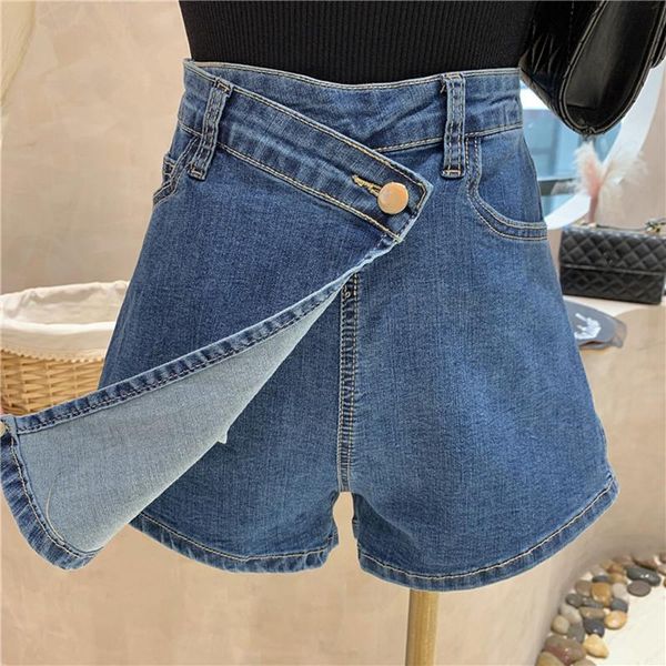 women's jeans clothing summer 2021 fashion high waist slim a-line denim short pantskirt, Blue
women's jeans clothing summer 2021 fashion high waist slim a-line denim short pantskirt, Blue