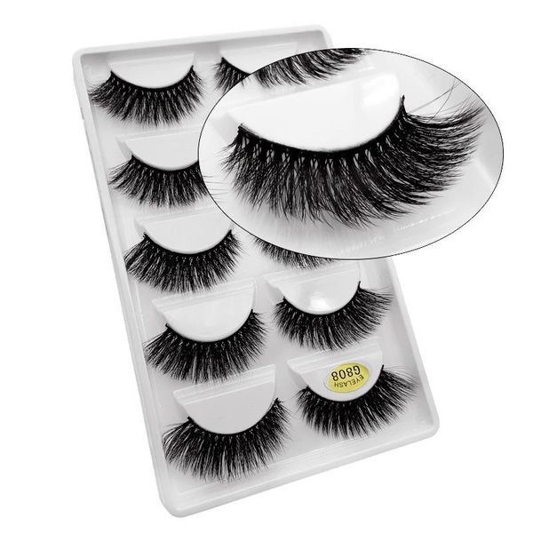 pairs 3d artificial sable soft false eyelashes fluffy long thick handmade eyelash makeup extension tool pairs 3d artificial sable soft false eyelashes fluffy long thick handmade eyelash makeup extension tool