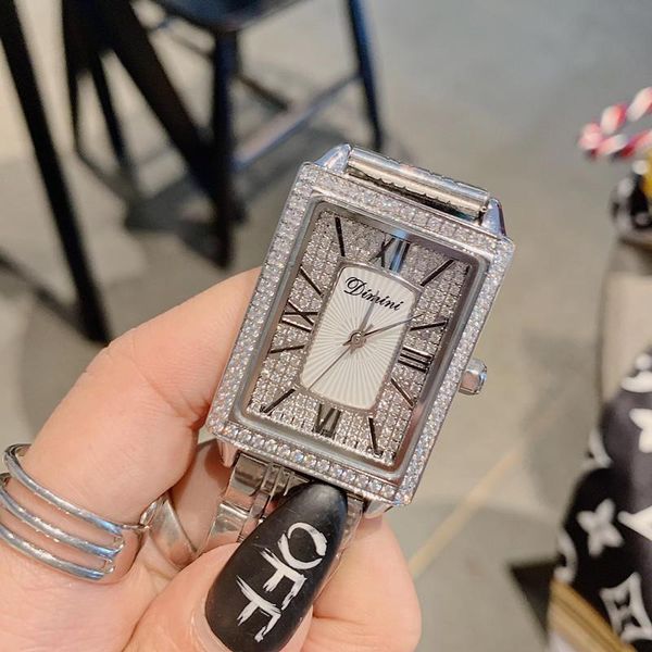 wristwatches classic brand full steel bracelet jewelry watches for women crystals square wrist watch vintage roman business dress, Slivery;brown
wristwatches classic brand full steel bracelet jewelry watches for women crystals square wrist watch vintage roman business dress, Slivery;brown