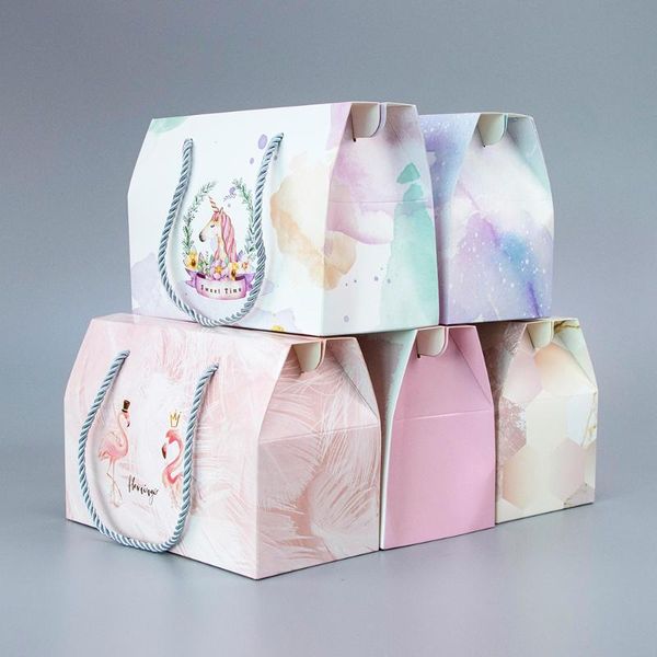 gift wrap 10pcs / color portable card box holiday candy food pastry paper bag boutique packaging
gift wrap 10pcs / color portable card box holiday candy food pastry paper bag boutique packaging