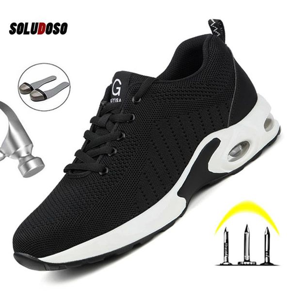 boots men's work safety boot air mesh steel toe shoes indestructible sneakers breathable working men, Black
boots men's work safety boot air mesh steel toe shoes indestructible sneakers breathable working men, Black