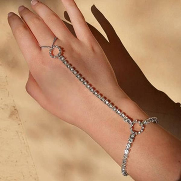 link, chain glaming simple rhinestone finger bracelets on hand wholesale femme shiny party jewelry round shape bangles couple anklets, Black
link, chain glaming simple rhinestone finger bracelets on hand wholesale femme shiny party jewelry round shape bangles couple anklets, Black