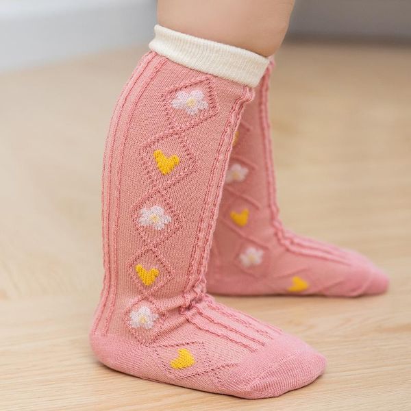 socks born infant knee high with print children girls boys toddlers kids cute funny cotton frilly long sock baby accessories, Pink;yellow
socks born infant knee high with print children girls boys toddlers kids cute funny cotton frilly long sock baby accessories, Pink;yellow