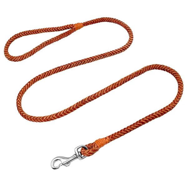 dog leash leather rope for small dogs braided pet running tracking puppy walking genuine collars & leashes
dog leash leather rope for small dogs braided pet running tracking puppy walking genuine collars & leashes