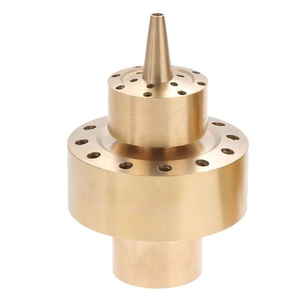 brass fountain nozzle double-layer style water sprinkler pillar spray head garden pond landscape decorations
brass fountain nozzle double-layer style water sprinkler pillar spray head garden pond landscape decorations