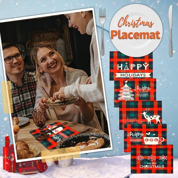 table napkin christmas placemats, non slip heat-resistant holiday mats with smiling gnome print for dining room decoration wholesale
table napkin christmas placemats, non slip heat-resistant holiday mats with smiling gnome print for dining room decoration wholesale
